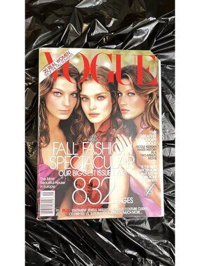 Vogue Magazine September 2004 Daria Natalia Gisele Liya Isabeli Korlina Hana